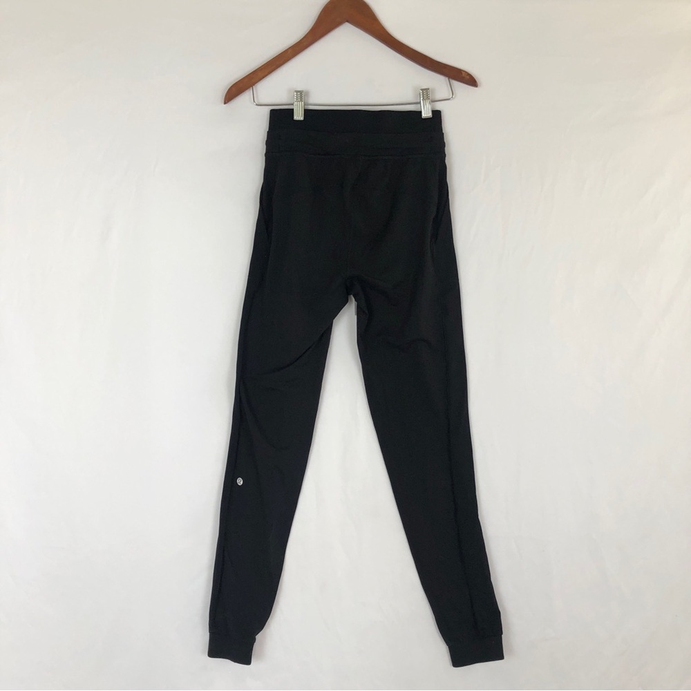 Lululemon Throwback Base Runner High Rise‎ Jogger Black Size 2 - Picture 5 of 8